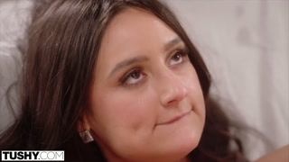 TUSHY Anal-obsessed cutie Eliza seduces her trainer