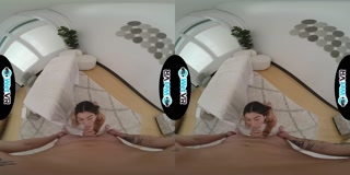 Aubrey Babcock Lets Stiff Dick Massage Her Pussy