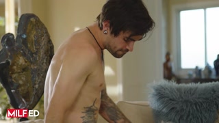 MILFED - A Hot Intense Hard Fuck Right In Front Of Dames' Turned On Husband