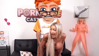 Blonde Bombshell Brianna Dymond Gets PornDude-Treated to a Big Dick Bonanza!