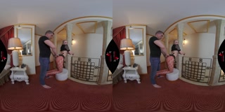 StockingsVR - Submissive Marilyn fucked in crotchless fishnets