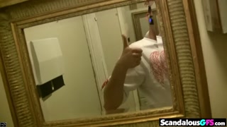 Jenny Blowjob POV in comfort room