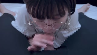 変態彼女「出していいよ...」精子欲しさにお願いして口いっぱいにして飲みこんでごっくん♡ cum in mouth gokkun