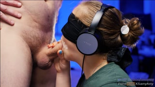 New GAME of TASTE в 4K 60fps! Blindfold and a very tasty Surprise- XSanyAny