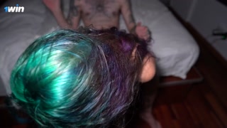 Nymphomaniac neighbor gets fucked by Bob's BIG COCK Big Tula ft Triplexotic