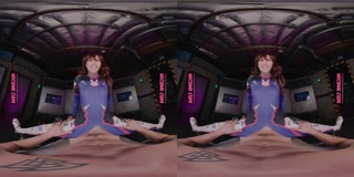 VR Conk D.VA sucking cock for big buff - Kimmy Kimm Overwatch cosplay VR Porn