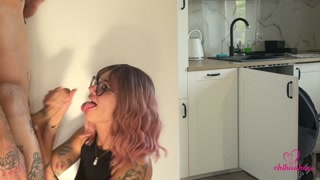 My horny boyfriend fucked me all the time, even when the plumber was around the corner!