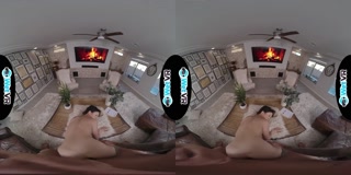 WETVR Small Tit Asian LuLu Chu Rides Big VR Dick