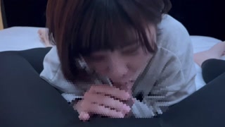 She wants sperm and gets excited by a shy, gobbling blowjob.