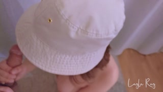 Trick or Fuck Babe, Hot Scarecrow Girl Gets Cum on Perfect Tits