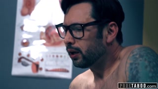 PURE TABOO Sketchy Insemination Doctor Decides To Impregnate Siri Dahl Himself