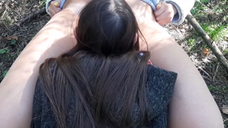 Outdoor sex inserts more, in mouth part 2 - lesbian_illusion