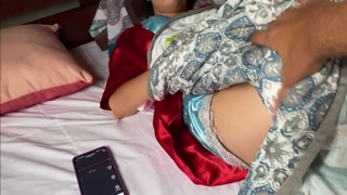 I WAKE MY GIRL WITH HER VIBRATOR, SHE LOVES IT !!