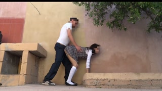 Role play, girl runs away from with a boy and they go to fuck