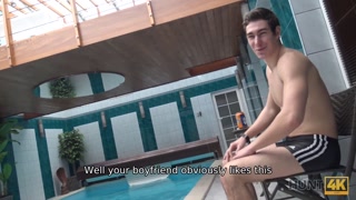 HUNT4K Free time at spa zone costs just a blowjob and fucking