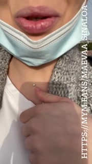 Maevaa Sinaloa - I dildo my pussy in public