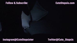 Stepsis Tried to Scare Stepbrother, Didn't Expect Stepbrother Find It Sexy?!! - CuteStepsis - 4K