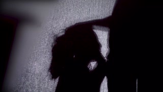 A shadow blowjob 4k - My girlfriend gives me a little gift after a hard day at work