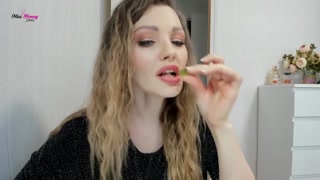 Gummy bears tongue and mouth tease