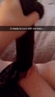 Sexting my friends bbc boyfriend on snapchat &amp; squirting for him