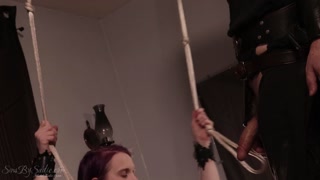 Creampie in the Captain's Quarters (Ropes/Sex Swing)