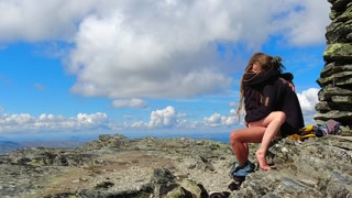 Sex on a mountain top in Norway - RosenlundX