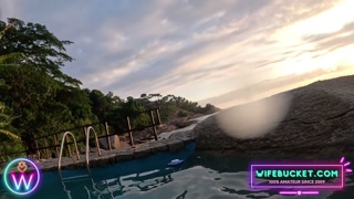 Amateur MILFs by Wifebucket - She gives head and rides cock against a beautiful sunset