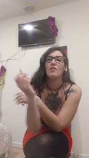 Roleplay. Sexy secretary smokes for you.