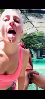 Step sister ties me up while shemake me cum