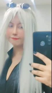 satoru gojo genderbend female cosplay caty blackrose patreon