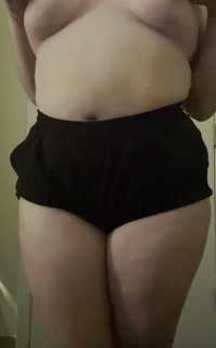 Barely legal 18 y/o trying to keep quiet cause roommates are home