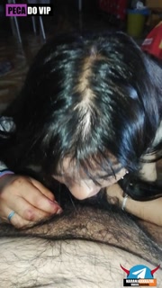 Teaching my daughter-in-law how to give a good and rich blowjob.