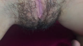 I take off my sister-in-law Maria's panties