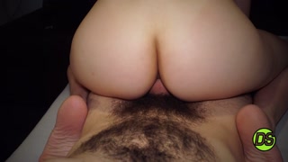 She finally lets me in her tight ass - Schoolgirl gets her first anal creampie