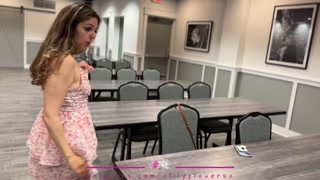 Naughty MILF Coed xLilyFlowersx Gets Caught Cheating Before Test and Does Anything to Pass