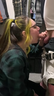 She wanted me pinned against the wall so I couldn’t get away while she choked me down.