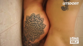 Colombian MILF Amelia Red Fucks Receptionist To Let Her Stay At The Hostel Full Scene