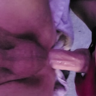 Bisexual couple pegging