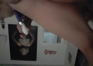 Sexy tattooed milf with DDs enjoys her toys during a DP