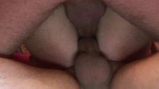 3 On 1! Double Vaginal &amp; Hard Anal Fucking For Sexy British Milf Katie Fox!