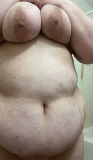 Playing before my shower