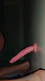 I FUCKED MY HUGE DILDO EARLY IN THE MORNING
