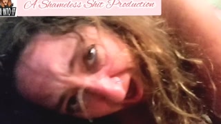 Solo DP on banging bench. Kinky, mature BBW slut gapes &amp; cums on huge dildo &amp; ass pounding vibrator