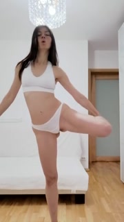 HIIT high intensity cardio or bolero remix athletic fitness babe