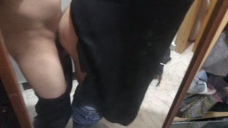 I fuck my friend's MOM in her closet