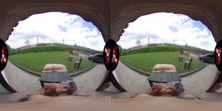 VRLatina - Stunning Big Ass Big Tit Babe Outdoor Fucking VR