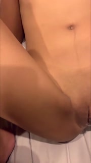 Spread Her Wet Shave Pussy Then Fuck