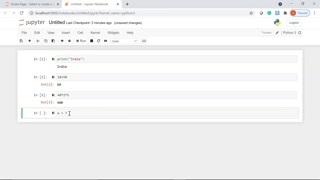 Introduction to python PART 1