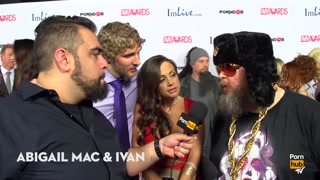 Weirdest Thing You Masturbated To? 2015 AVN Red Carpet Interviews PornhubTV