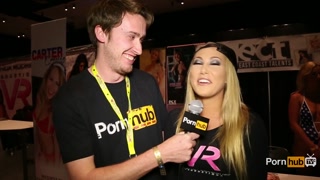 PornhubTV Carter Cruise Interview at eXXXotica 2014 Atlantic City